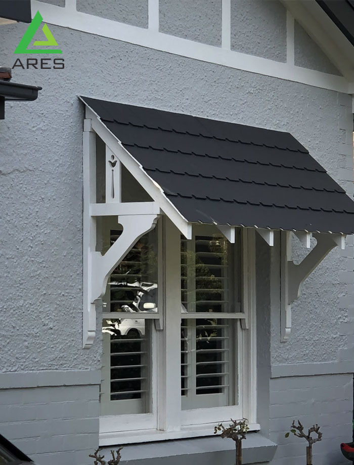 mẫu mái ngói cửa sổ