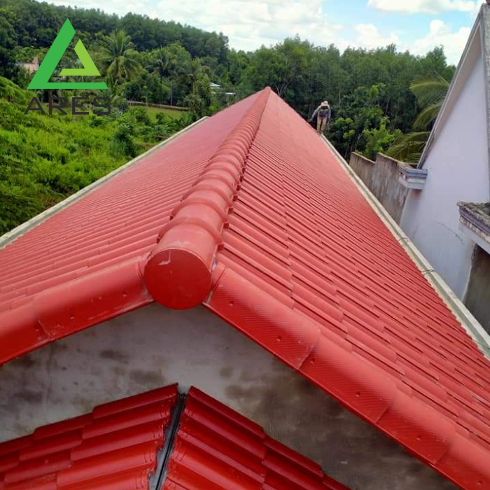 ngói úp nóc bền vững