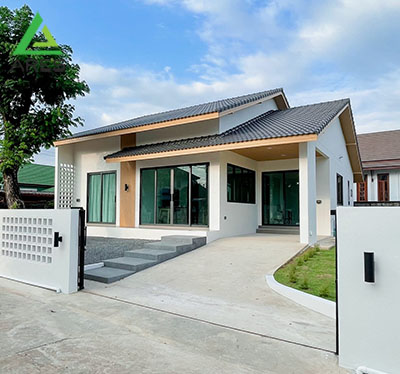 Nhà ngói tối giản