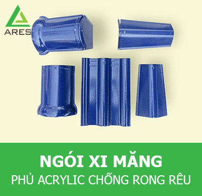 Ngói xi măng chống rong rêu