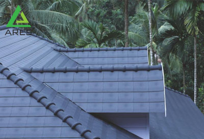 ứng dụng ngói nóc