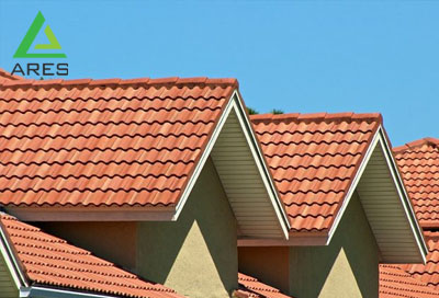 ứng dụng ngói nóc