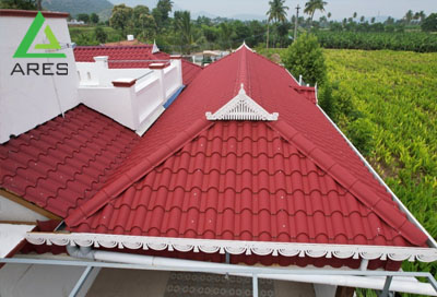 ứng dụng ngói nóc