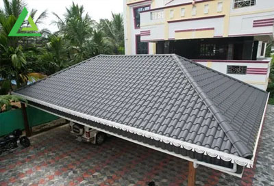 ứng dụng ngói nóc