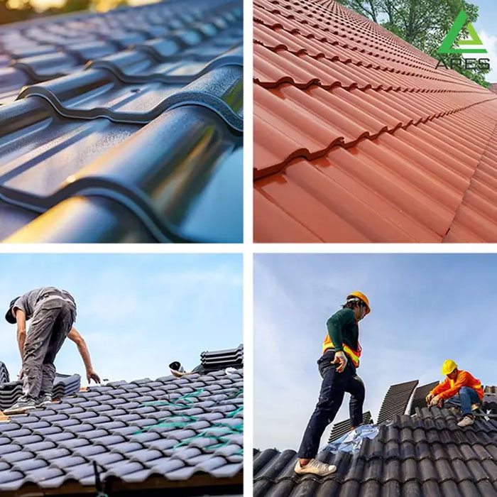 tính số lượng viên ngói