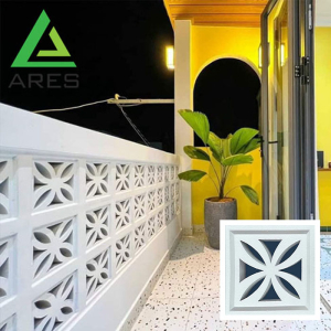 Gạch Bông Trắng 19x19 - VC 09 - Hoa mai