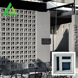 Gạch Thông Gió Xám 19x19 - VAT 05 - Chữ F