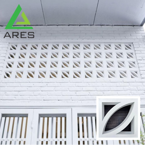 Gạch Thông Gió 19x19 - VC 11 Chiếc Lá