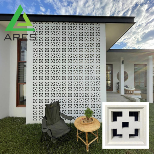 Gạch Bông Gió 19x19 ACB 01 - Hình Dấu Cộng 